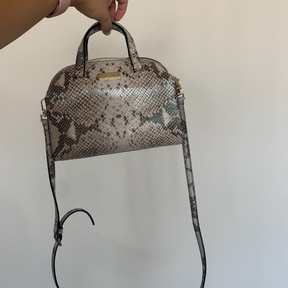 New Snake Skin Kate Spade Bag - Picture 6 of 8